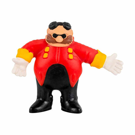 Goojitzu Squishi Esnek Uzayan Yumuşak Sonic Mini Tekli Figür - Dr Robotnik - 5 CM