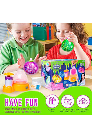 Doctor Squishy - Squishy Maker - Neon Doktor Squishy - Kendinize Özel Neonlu Squishy Yapma Istasyonu