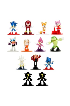 1 ADET Sonic Metal Sürpriz Paket - 1 ADET 4,19 CM - SADECE 1 FİGÜR GÖNDERİLİYOR LÜTFEN DİKKAT!...