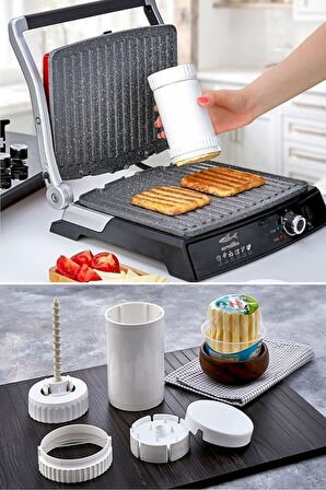 Tereyağlık Saklama Tost için Tereyağı Sürme Haznesi Kabı