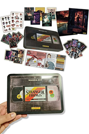 Panini Netflix Stranger Things Kart Oyun Seti - Wonder Box