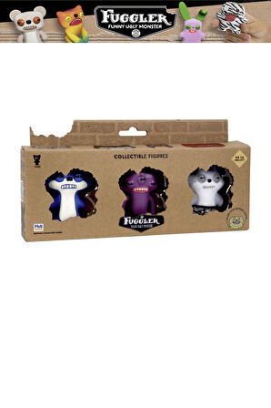 Fuggler Koleksiyon 3 lü Figür - 6 CM - MODEL 10