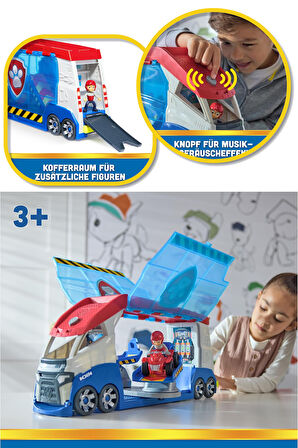 Paw Patrol Yeni̇ Patroller Ryder lı Sesli̇ Aracı - 55 CM