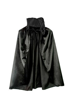 Pelerin Cübbe Çocuk Parti Kostümü Aksesuarı - (7 - 14 Yaş Arası) - 90 cm