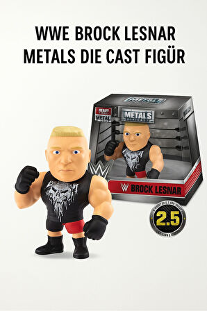 JADA WWE Brock Lesnar 2.5” Die - Cast Metal Koleksiyon Figürü Amerikan Güreşi - 6.35 CM