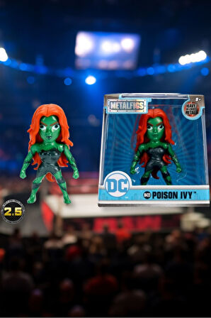 JADA WWE Poison IVY 2.5” Die - Cast Metal Koleksiyon Figürü Amerikan Güreşi - 6.35 CM