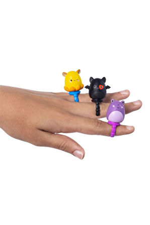 Squishmallows Mini Squish - a - longs 25 li Figür + Yüzük Set Model 1