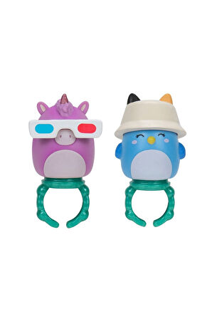 Squishmallows Mini Squish - a - longs 25 li Figür + Yüzük Set Model 1