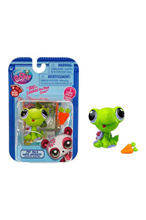 Littlest Pet Shop Minişler Tekli Paket Seri : 3 - NO :133 - Kaplumbağa