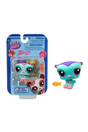 Littlest Pet Shop Minişler Tekli Paket Seri : 3 - NO :137 - Baykuş