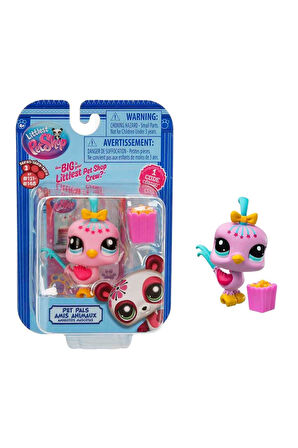 Littlest Pet Shop Minişler Tekli Paket Seri : 3 - NO :147 - Bıldırcın