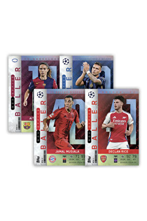 Match Attax Extra - Metal Kutulu Futbolcu Kartı Mega Tin 1 Box Office Ballers