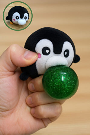 Plush Bubble Yumuşak Baloncuklu Asorti Hayvanlar - Sıkınca Ağızdan Balon Çıkıyor Seri Model 19