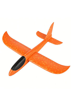 Köpük Dev Fırlatma Uçak – 45 CM – Tekli Turuncu Model