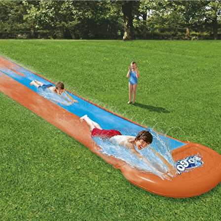 Yarışa Hazırmısın!..  2 Kişilik Su Kaydırağı - 488 CM X 138 CM - (52328)