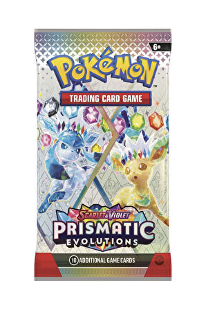 2 Paket (20 KART) Prismatic Evolution Lisanssız Pokemon Oyun Kartı Tcg Scarlet & Violet Booster Pack