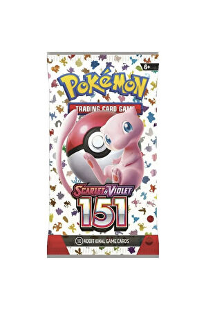 2 Paket (20 KART) Lisanssız Pokemon Oyun Kartı Tcg Scarlet & Violet 151 Booster Pack