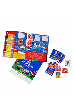 Uefa Euro 2024 Resmi Sticker Albümü 4 Sticker Paketi