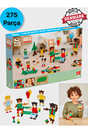 Plus - Plus Minecraft Temalı Learn to Build People of the World Dünya Insanları Lego Yapı Oyuncağı