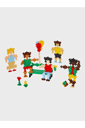 Plus - Plus Minecraft Temalı Learn to Build People of the World Dünya Insanları Lego Yapı Oyuncağı