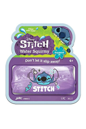 Disney Stitch Water Squirmy Renkli Taşlı Stres Giderici Sıkımlık Squishi - 10 CM