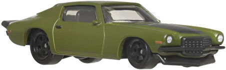 HotWheels Silver Series Fast Furious Villains 1973 Chevy Camaro Koleksiyonluk Model Araba 1:64 Ölçek