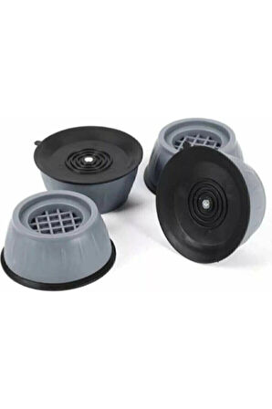 Çamaşır Kurutma Bulaşık Makinesi ve Buzdolabı İçin Titreşim Önleyici Yükseltici Ayak 4’lü Set