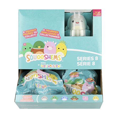 Squishmallows Squooshems – 1 Adet - 6.5 CM Sürpriz Yumuşacık Koleksiyon Oyuncağı Seri 8
