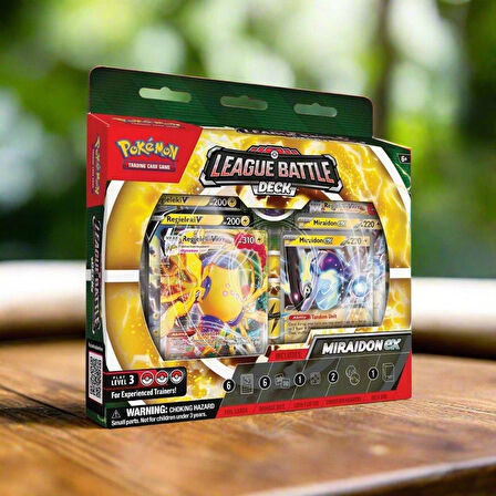 Pokemon Kart League Battle Deck N23 Miraidon Ex Ve Regieleki Vmax 60 Kart Zarlar Kutu Online Kod