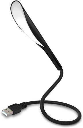 Bilgisayar Usb Led Okuma Lambası 14 Led 3 Kademe Dokunmatik Kısılabilir Işık 360° Esnek Kuğu Boynu