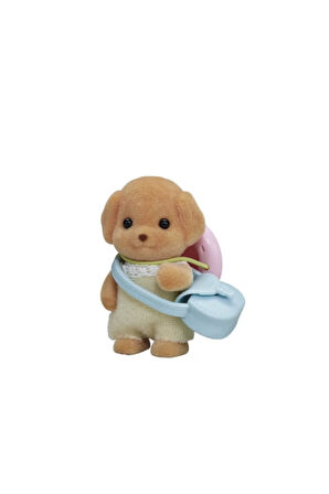 Sylvanian Families Toy Poodle Baby Figür Şapka ve Çanta Seti Koleksiyon Oyuncak