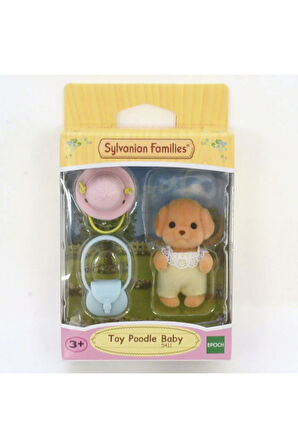 Sylvanian Families Toy Poodle Baby Figür Şapka ve Çanta Seti Koleksiyon Oyuncak
