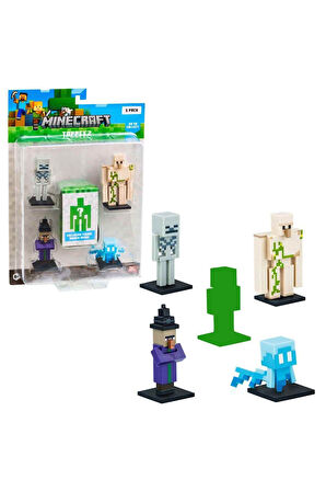 Minecraft 3D Figür Toppeez 5'li Set - MODEL 4