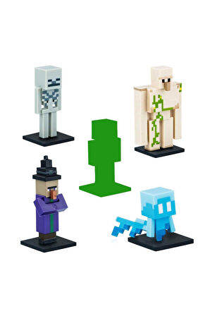 Minecraft 3D Figür Toppeez 5'li Set - MODEL 4