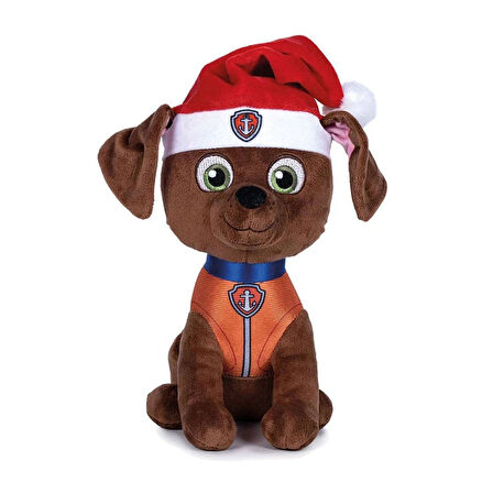 Paw Patrol Yılbaşı Serisi Zuma 27 Cm Peluş Oyuncak Kahraman Köpek