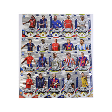 Panini Fifa 2026 Classic Metal Kutulu Futbolcu Kartları (4 Farklı Renkli Kutu Set Seçeneği 120 Kart)