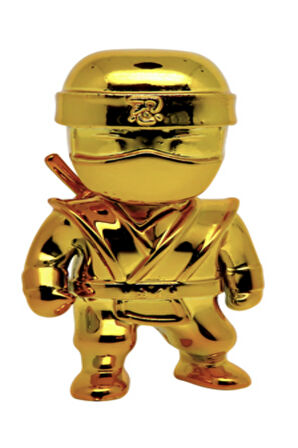 Stumble Guys 3'lü Mini Figür Seri 4 - Inmate 613 Peel Out Golden Sensei