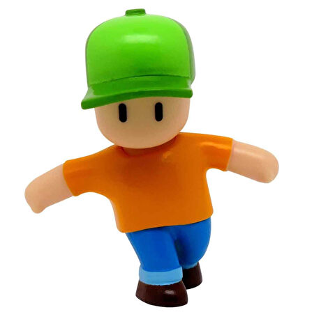 Stumble Guys 3'lü Mini Figür Seri 4 - Mr. Stumble - Bogey - Popcorn