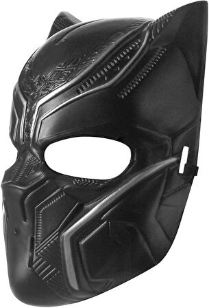 Black Panther Süper Kahraman Maskesi – Çocuk Kostüm Aksesuarı - (4-10 Yaş)