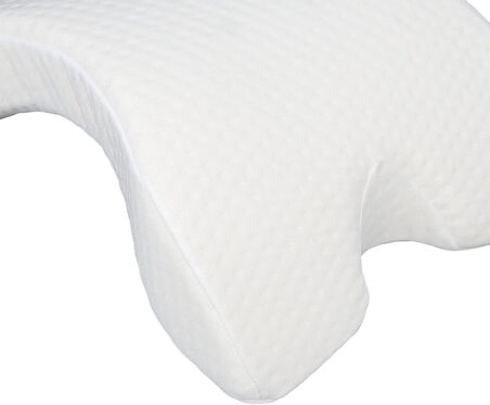 Ergonomik Hafızalı Sünger Boyun ve Kol Desteği Yastığı Ortopedik Cuddle Pillow Yıkanabilir Kılıf