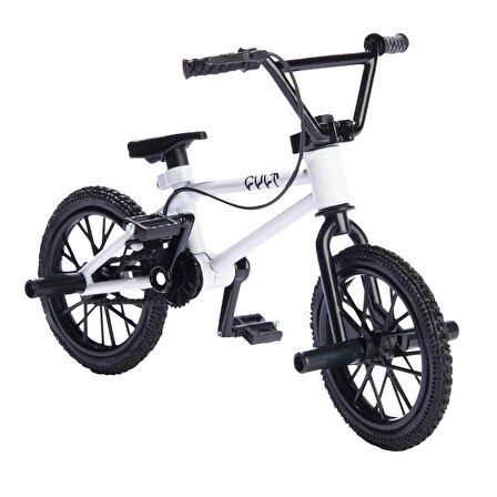 Tech Deck BMX Bisikleti Cult Beyaz Gerçek Metal Çerçeve Parmak Bisiklet Oyuncak Model 12