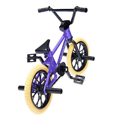 Tech Deck BMX Bisikleti Wethepeople Mor Gerçek Metal Çerçeve Parmak Bisiklet Oyuncak Model 12