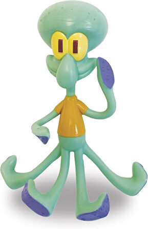 Nickelodeon Spongebob Squarepants FleXfigs Sünger Bob Squidward Tentacles Hareketli Figür - 10 CM