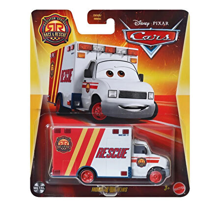 Disney Pixar Cars Morgan Martins Rescue Araç 1:55 Metal Diecast Koleksiyon Oyuncak