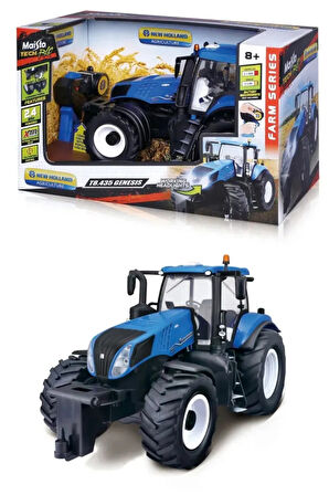 Maisto Tech Rc New Holland T8435 Genesis 1:16 Ölçek Çiftlik Serisi Uzaktan Kumandalı Traktör