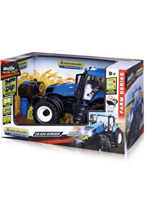 Maisto Tech Rc New Holland T8435 Genesis 1:16 Ölçek Çiftlik Serisi Uzaktan Kumandalı Traktör