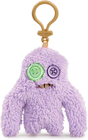Zuru Fuggler Anahtarlık Lila Düğme Gözlü Komik Yüz Koleksiyon Oyuncak 11 cm