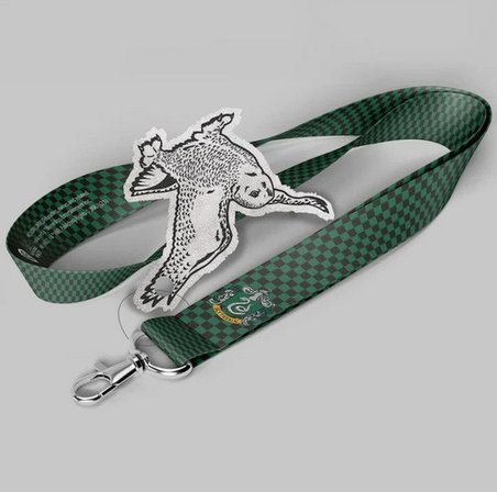 Harry Potter Warner Bros Lisanslı Slytherin Boyunluk 43cm Kartlık 14x10 Ron Figür Yaka Kartı Askısı