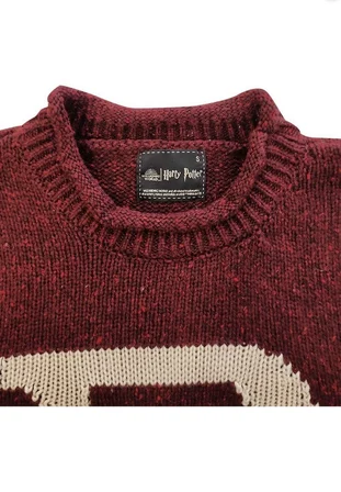 Harry Potter Ron Weasley Kazak Lisanslı Bordo R Harfli Unisex Koleksiyon Ürün - L Beden