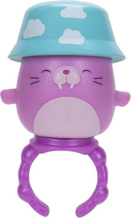 Squishmallows Squish-a-longs 14 Figür Yüzük Seti Seri 2 Sürpriz Mini Figür Aksesuarlı Oyuncak